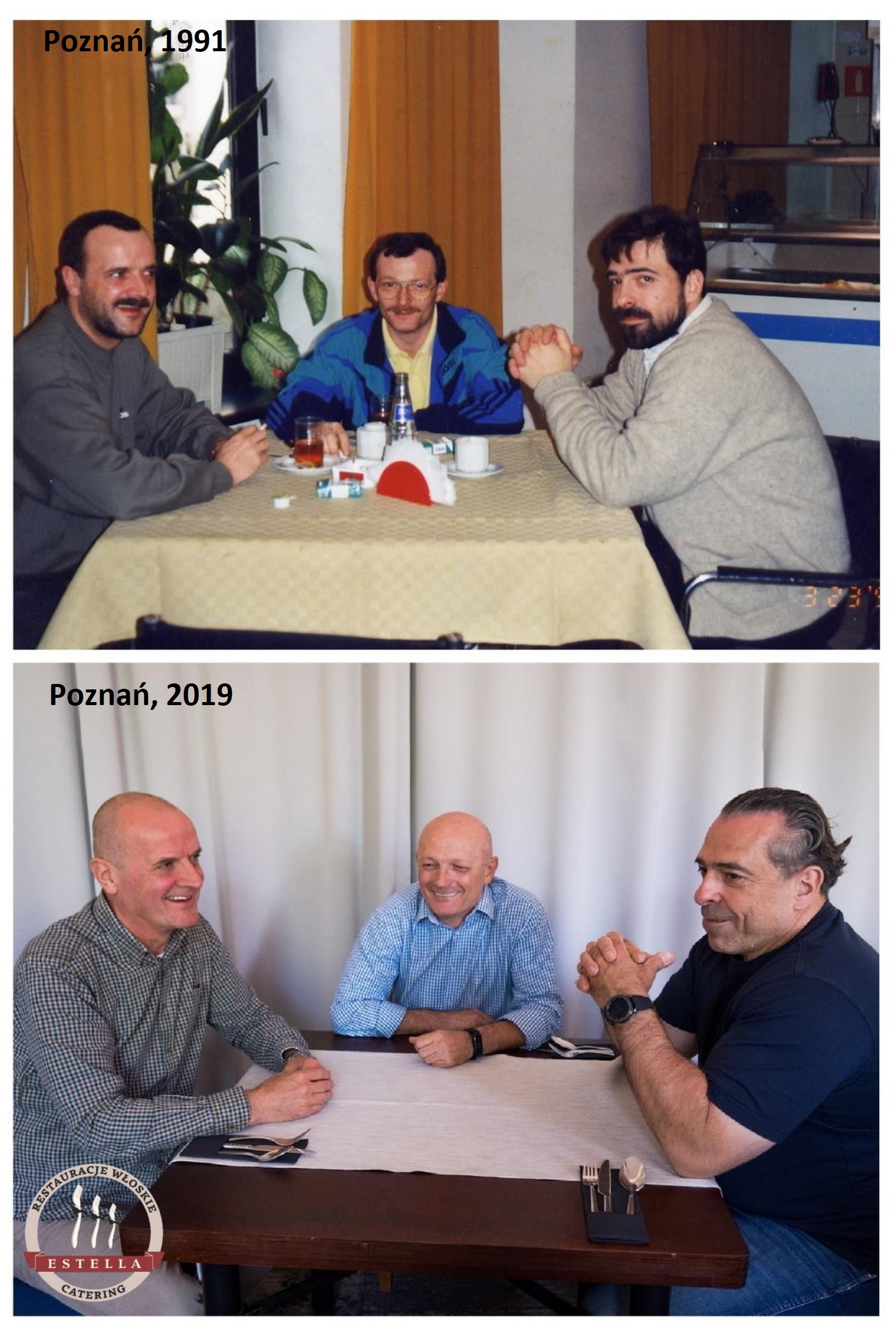 Estella — archiwalne zdjęcie z historii restauracji.